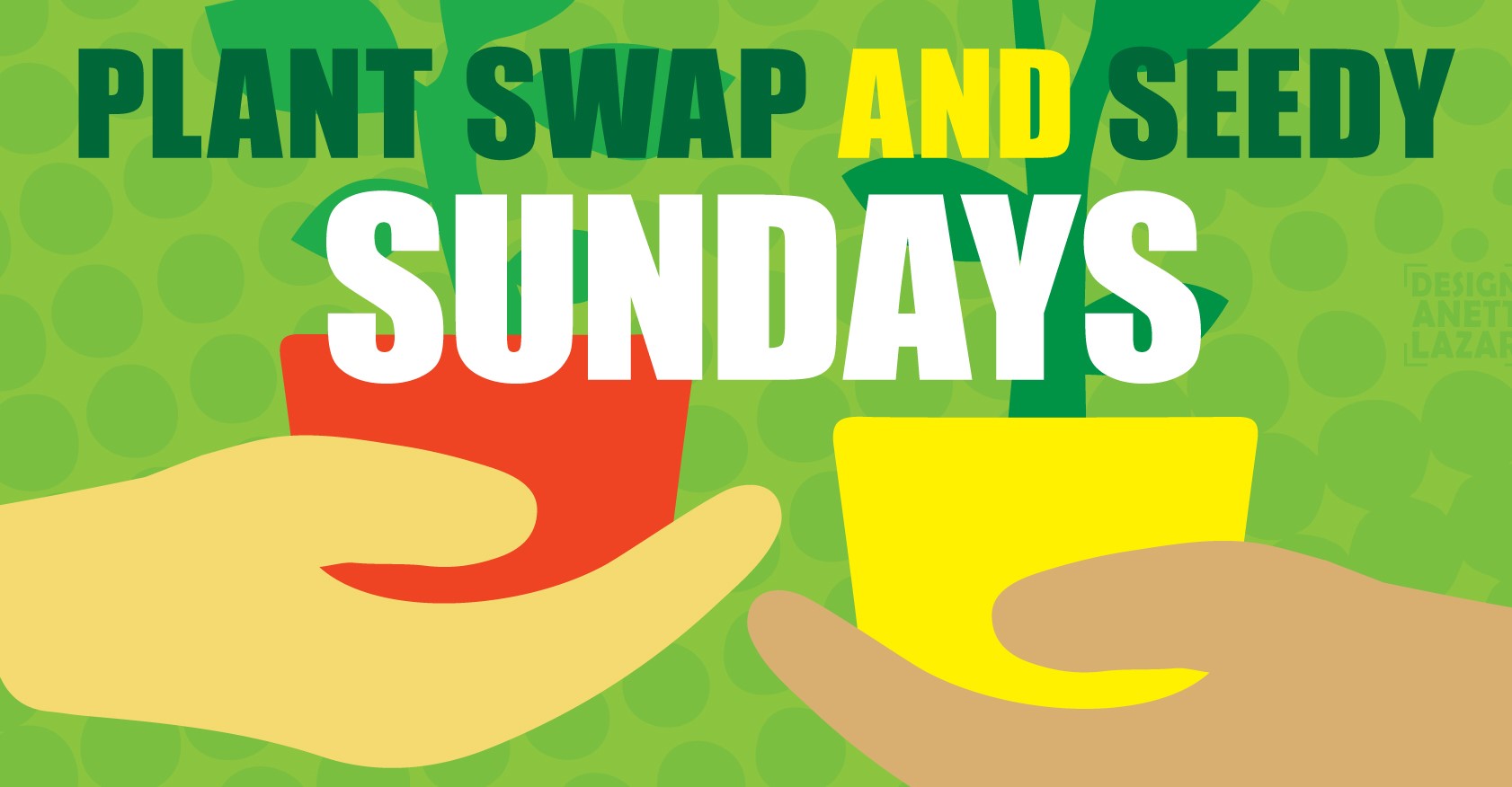 <h2>Plant Swap and Seedy Sundays</h2><div class='slide-content'><p><span class='highlight'>Swap seedlings and seeds at our public events</span></p></div><a href='/plant-swap' class='btn' title='Read more'>Read more</a>