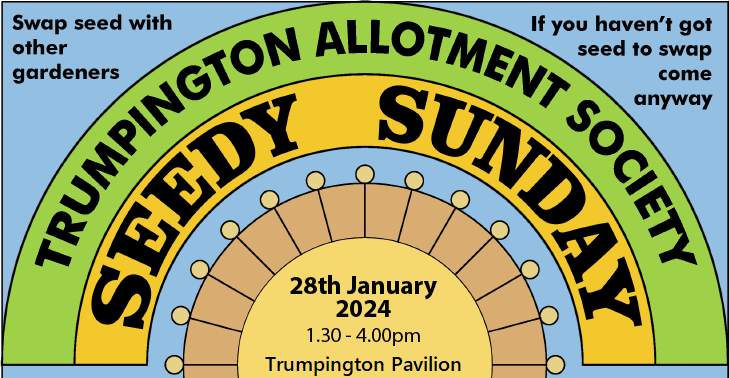 <h2>Seedy Sunday 2024</h2><div class='slide-content'><p><span class='highlight'>Join us to swap seeds and plants at Trumpington Pavilion</span></p><p></p></div><a href='/seedysunday/' class='btn' title='Read more'>Read more</a>